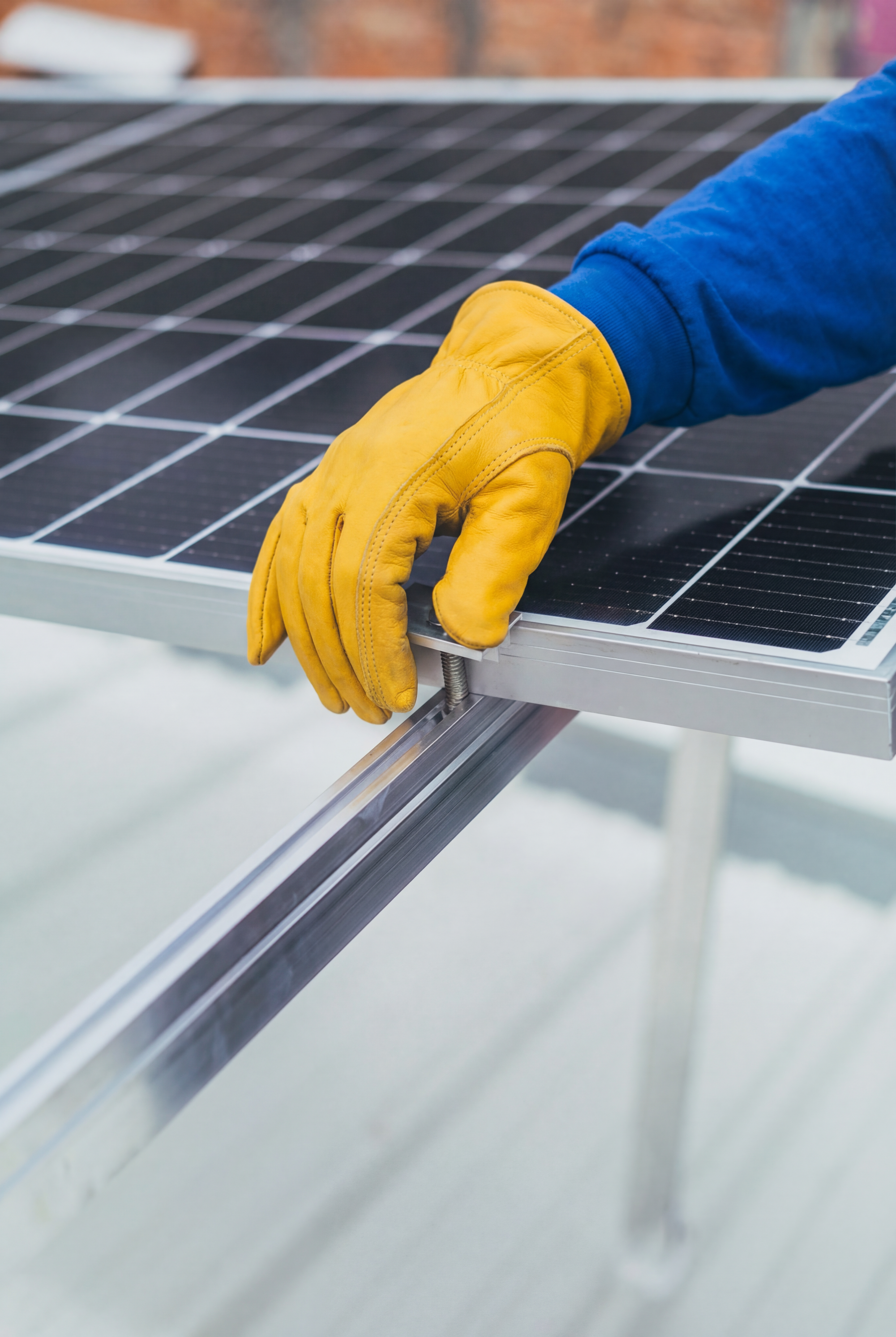 Instalação de painel solar